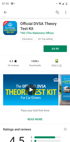 Driving lesson support thread