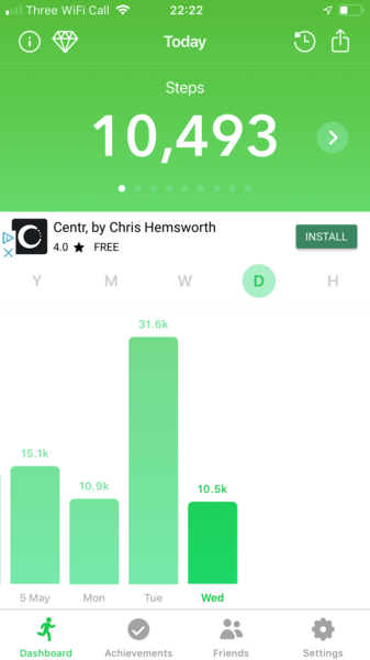 To think that 10,000 steps is a lot?