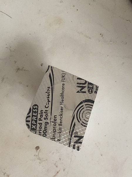 Is ibuprofen that’s been in the washing machine safe to use?