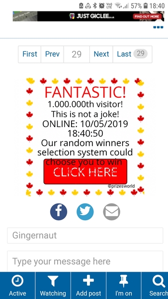 Dodgy sales sites being advertised here