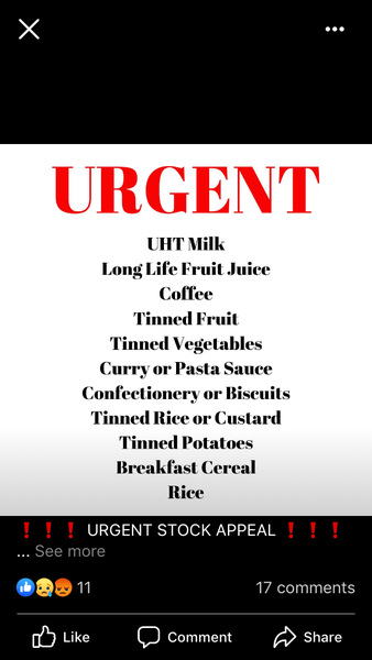 Any Edinburgh Mumsnetters? Urgent food bank appeal