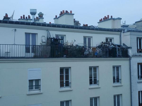 Shared balcony