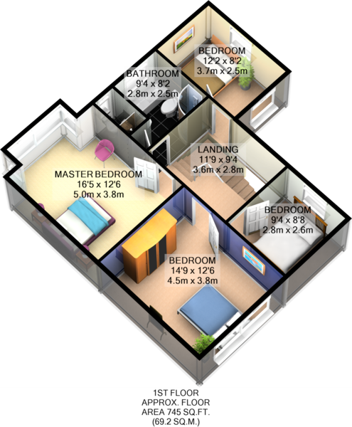 South facin gardens and extensions