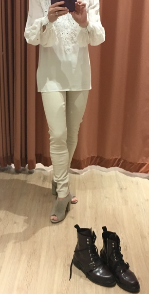 Cream Leather Trousers?!