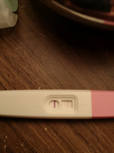 Is this a line?? Can't be pregnant