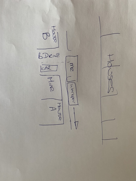 CF parking thread - was I unreasonable (diagram included)