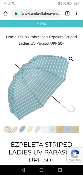 Will I look an utter wally if I buy and use a UV parasol this summer? I am 42 and sturdily-built, not an eccentric elderly lady or a frail Victorian duchess