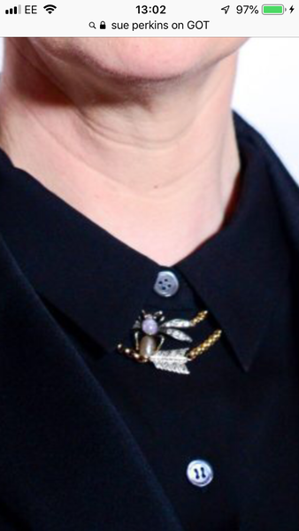 Sue Perkins necklace