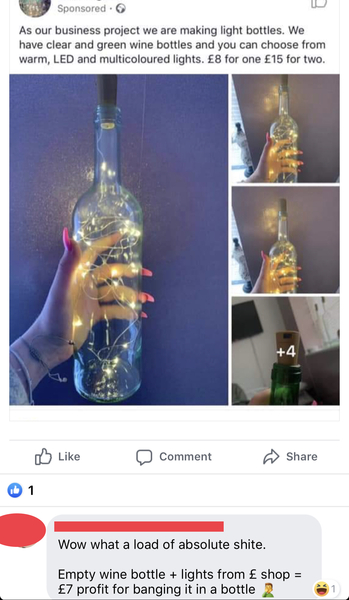 Do you ever want to put "Fucking LOL" as a reply to a Facebook selling item...
