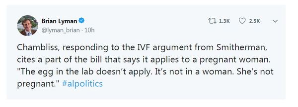 Alabama has made abortion illegal