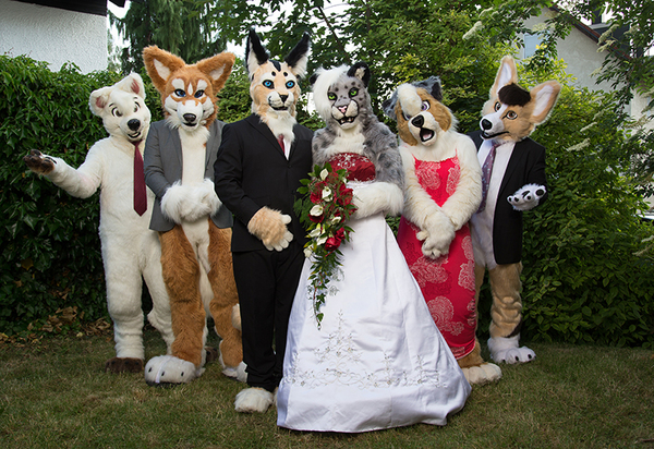 Furry Wedding Invitation