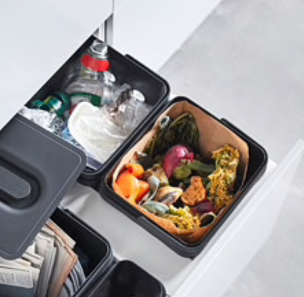 To ask how often you empty your kitchen bin?
