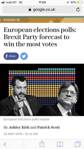 Can The Telegraph publish this while other countries are still voting?