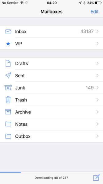 To have 4978 unread emails?