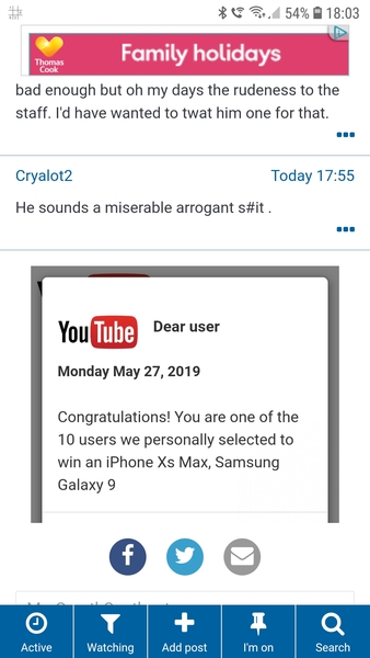 Weird red spam alert thingy?