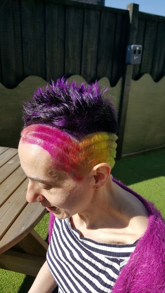 Show me your rainbow hair!