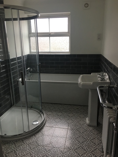 Do I take the plunge with patterned tiles and if so, are these too twee?