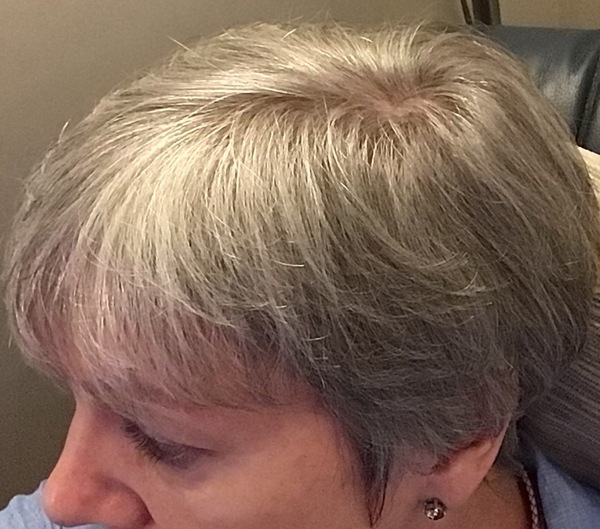 I did it. I went grey.