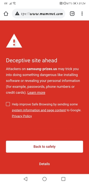 Constant spam pop ups
