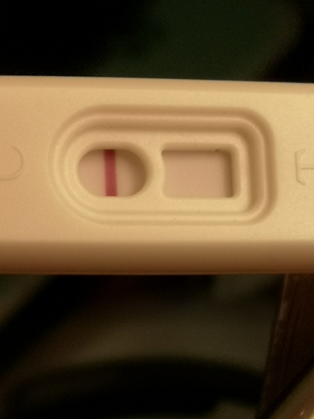Is this a line?? Can't be pregnant