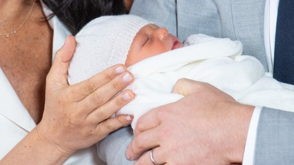 The new prince has been paraded
