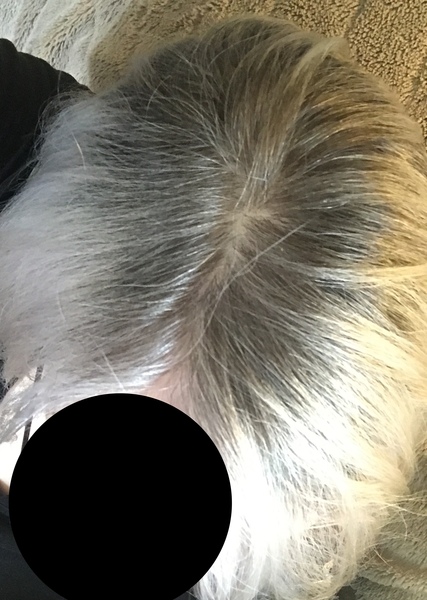 I did it. I went grey.
