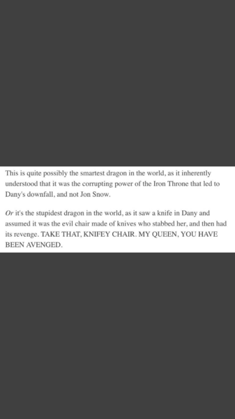 GAME OF THRONES: THE FINAL EPISODE. Monday 20th May. Spoilers after 2am.