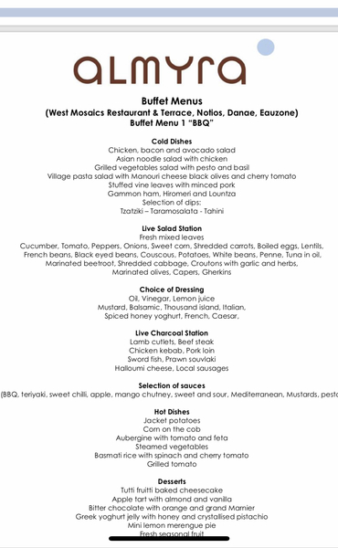 To ask what meal you would prefer at a wedding