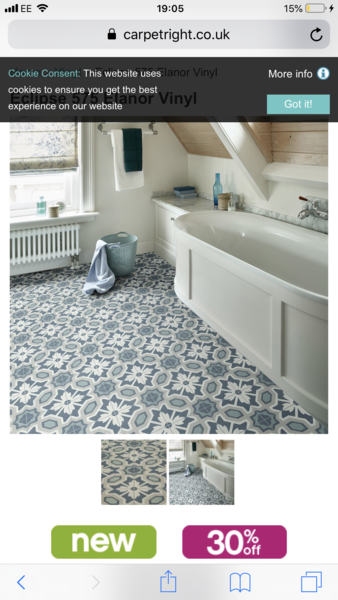 What colour would you choose with this flooring?