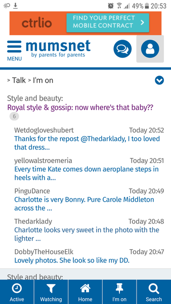 Royal style & gossip: now where's that baby??