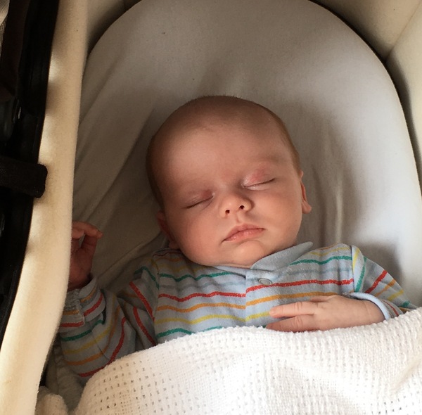 Baby has gained almost 5lbs in seven weeks!