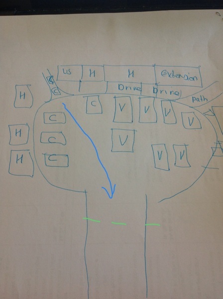 Parking with diagram
