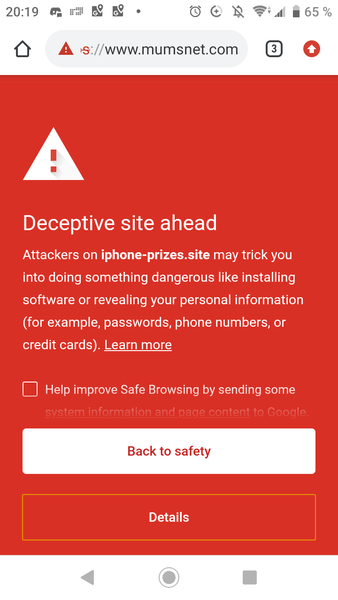 Constant spam pop ups