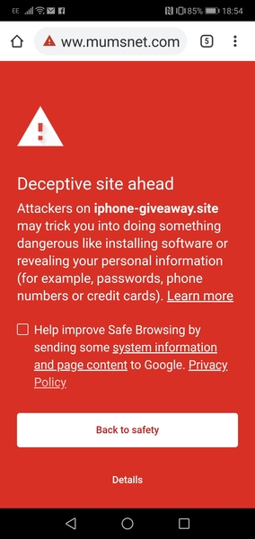 Constant spam pop ups