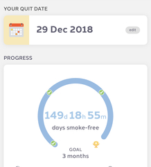 Staying off the cigs...