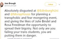 Edinburgh Uni under pressure for hosting discussion on women's sex based rights