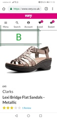 Which of these 3 sandals?