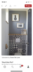 Dark Navy Bathroom. Would it be mad?