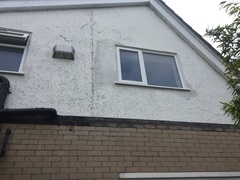 How do I get rid of this on my house?