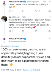 Rape Crisis Centre 'likes' tweet calling women hateful bigots