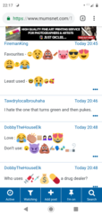Your favourite emojis and the ones you hate