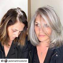 I did it. I went grey.