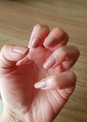 Long acrylic nails