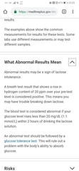 Lactose intolerance