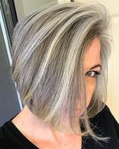 I did it. I went grey.