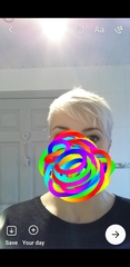 I did it. I went grey.