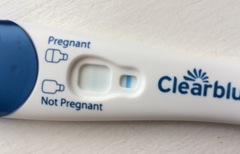 To ask you to look at this pregnancy test