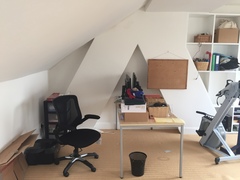 Making attic room into bedroom