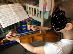 Violin chin rest