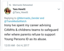 Foster children (3 and 7) transitioning. Times article